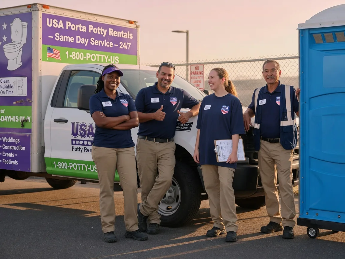 Porta Potty Rental company in Moss, TN